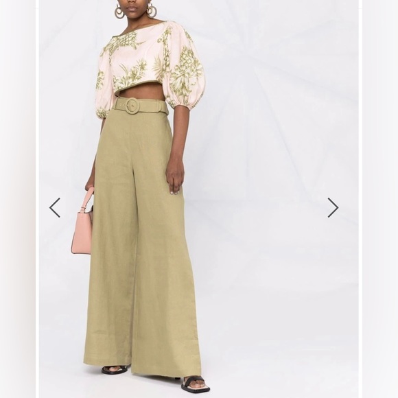 ZIMMERMANN - empire bodice printed blouse size US 8 - Picture 7 of 10